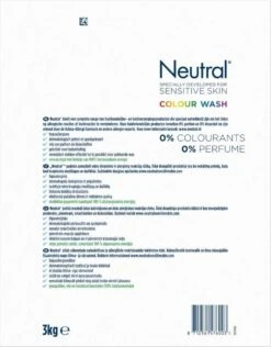 Neutral Waspoeder Kleur - Dermatologisch Getest, Parfumvrij En Hypoallergeen - 4 X 45 Wasbeurten 7 Neutral Waspoeder Kleur - Dermatologisch Getest, Parfumvrij En Hypoallergeen - 4 X 45 Wasbeurten -Schoonmaakproducten Winkel 937x1200 2