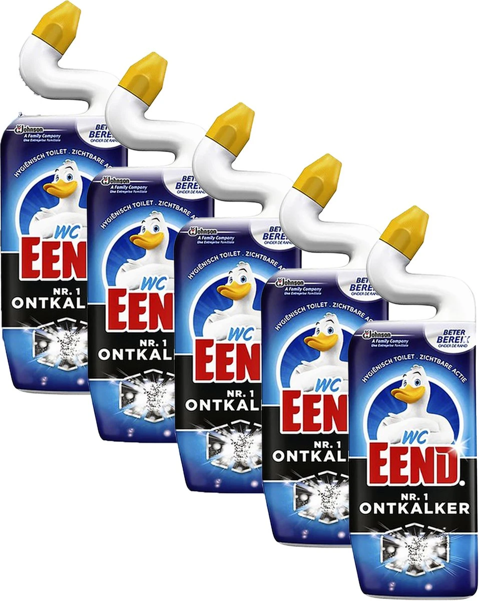 6x WC Eend Nr. 1 ontkalker - toiletreiniger - 6x 750ml 6x WC Eend Nr. 1 Ontkalker - Toiletreiniger - 6x 750ml -Schoonmaakproducten Winkel
