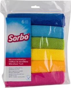 Sorbo Microvezeldoek - 6 Stuks - Assorti -Schoonmaakproducten Winkel 972x1200 1