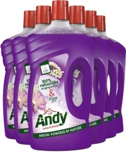 Andy Lotus & Acacia Allesreiniger - 6 X 1L - Voordeelverpakking 3 Andy Lotus & Acacia Allesreiniger - 6 X 1L - Voordeelverpakking -Schoonmaakproducten Winkel 992x1200