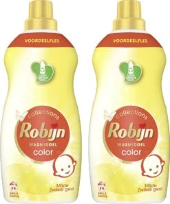Robijn Klein & Krachtig Zwitsal Vloeibaar Wasmiddel - 2 X 34 Wasbeurten - Voordeelverpakking -Schoonmaakproducten Winkel 998x1200 2